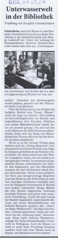 RNZ vom 01.03.07