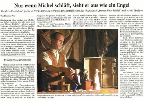 "Immer dieser Michel"