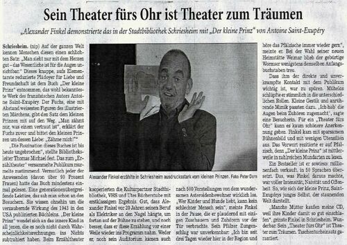 "Der kleine Prinz"